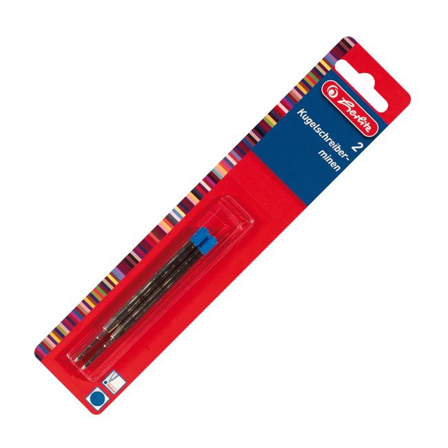 Náhradná náplň pre guľôčkové pero Herlitz 2 ks v blistri