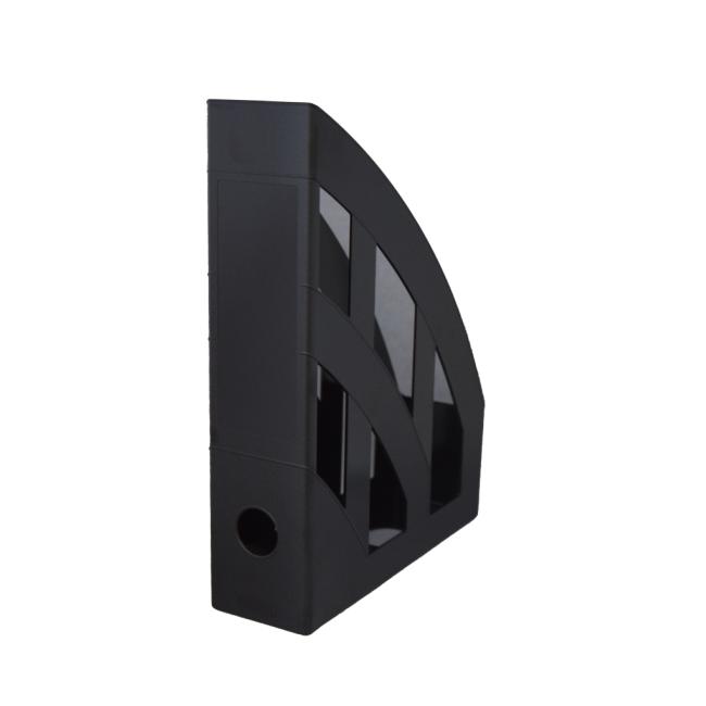 [HL609593] Herlitz black magazine stand