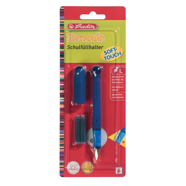 Herlitz Tornado L fountain pen for left-handed people