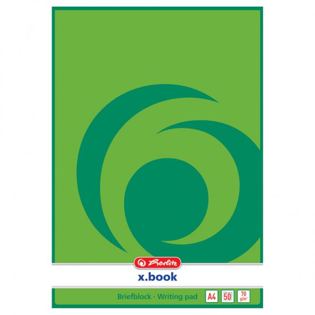 [HL717405] Notepad clean Herlitz A4 50 sheets