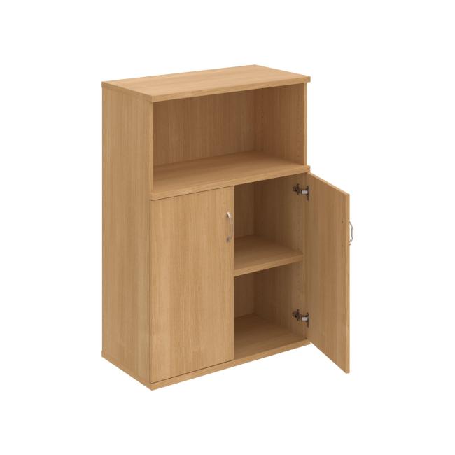 Strong shelf cabinet, 80x115.2x40 cm, oak/oak