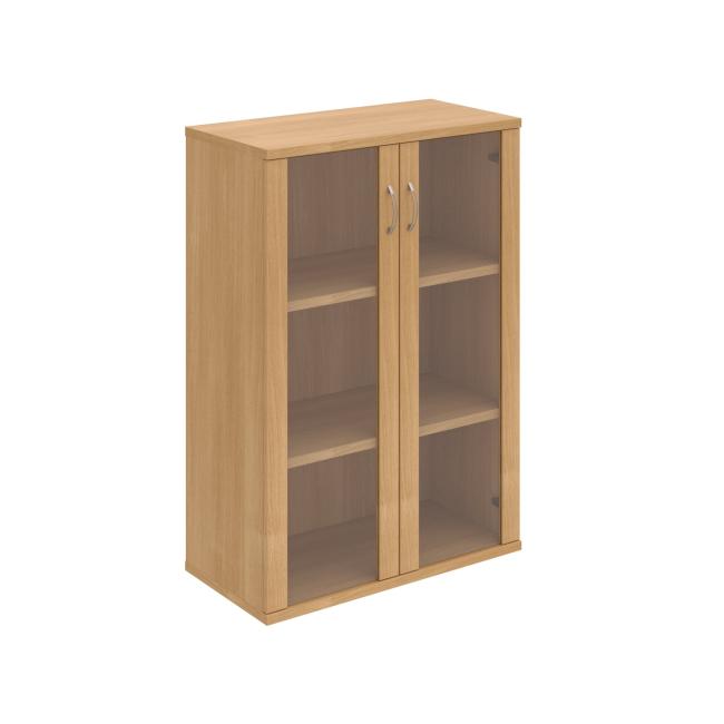 Strong bookcase, 80x115.2x40 cm, beech/beech