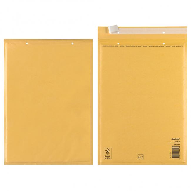 [HL793604] Bubble envelopes G Herlitz 25x34cm, 10 pcs