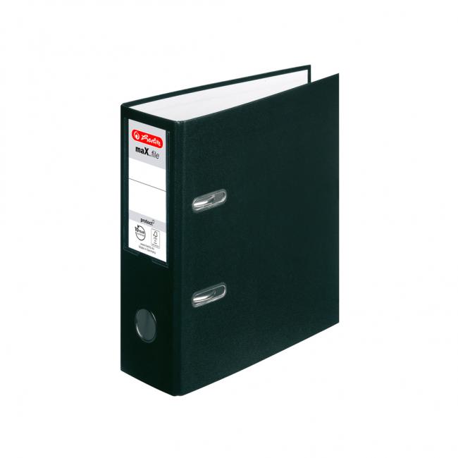 [HL842300] Lever binder Herlitz maX.file A5 7.5 cm in height black