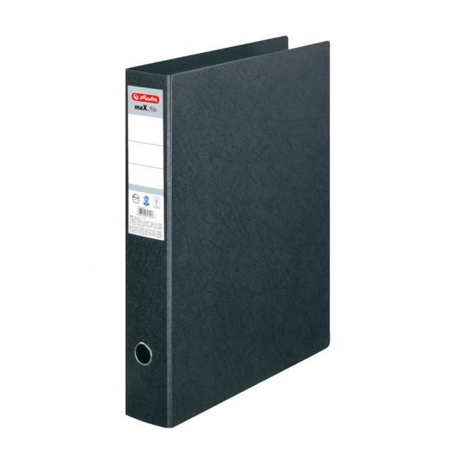 Lever binder Herlitz maX.file A3 7.5 cm in height black