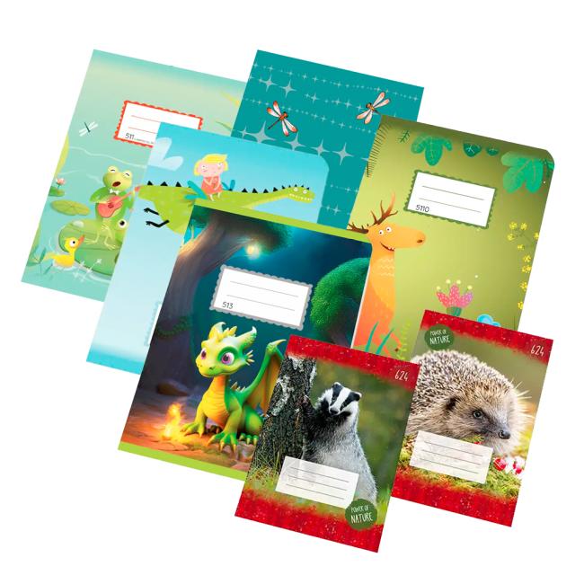 Universal set of notebooks for the 1st grade