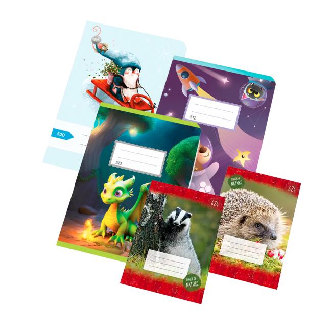 Universal set of notebooks for the 2nd grade