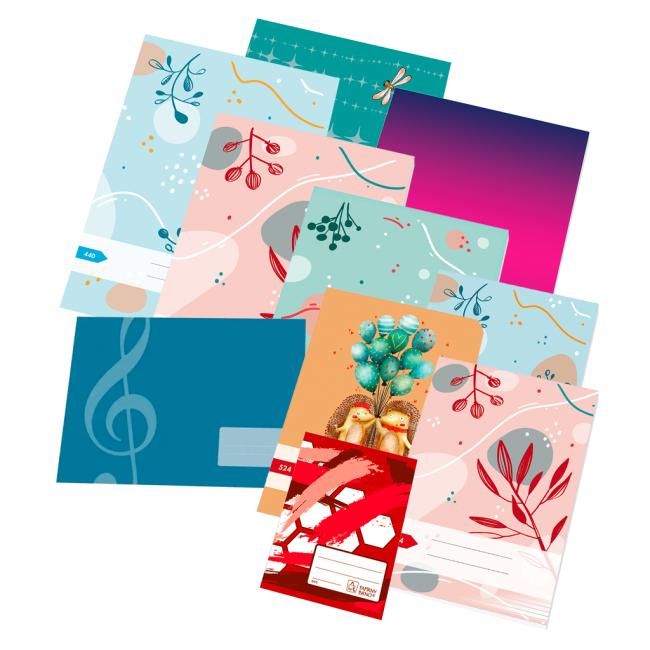 [BK000006] Universal set of notebooks for the 6th grade