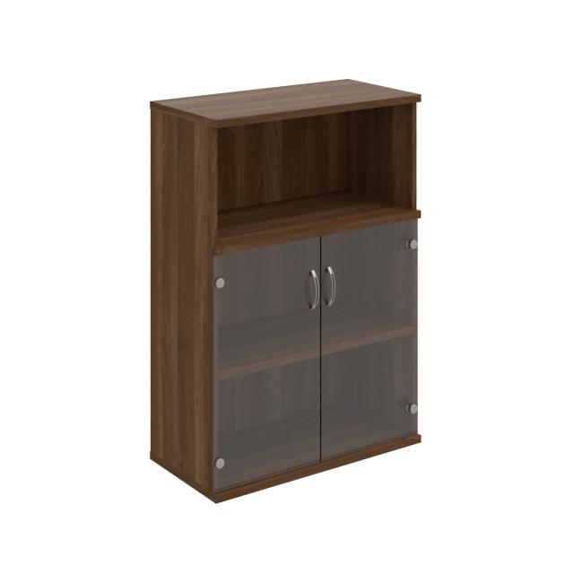 Strong shelf cabinet, 80x115.2x40 cm, walnut