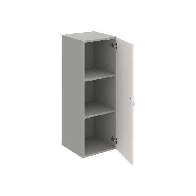 Drive shelf cabinet, 40x111x42 cm, white/grey