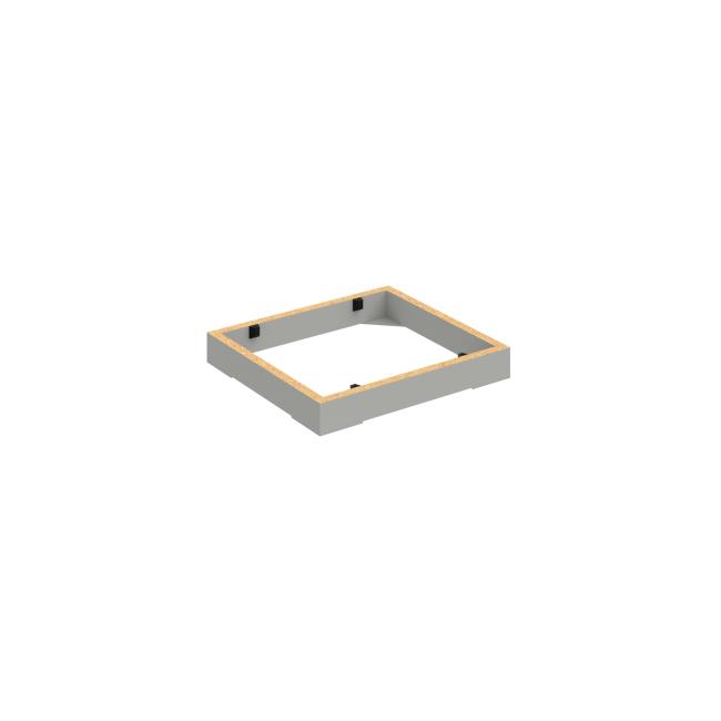 Base for cabinets Strong, 40x5x36 cm, gray