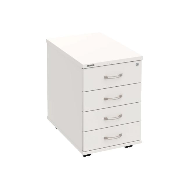 Kontajner Hobis, 40x60x60 cm, biela/biela