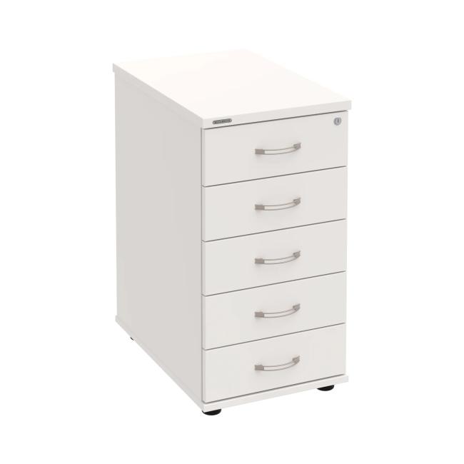 Nádoba Hobis, 40x75,5x60 cm, biela/biela