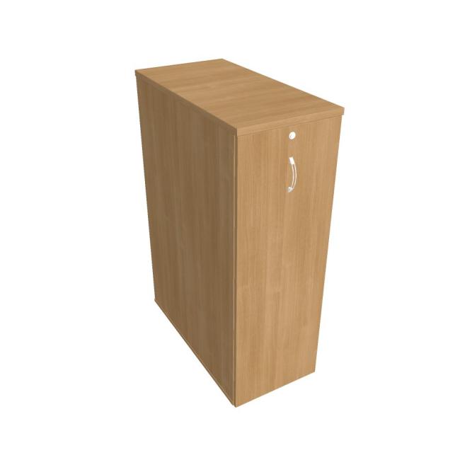 Hobis drawer cabinet, lock, L, 40x117.7x80 cm, oak