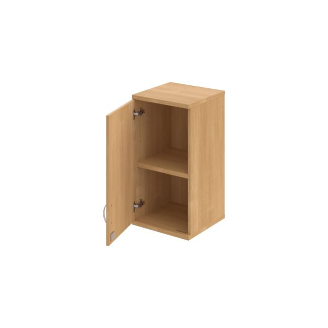 Strong shelf cabinet, lock, L, 40x76.8x40 cm, oak/oak