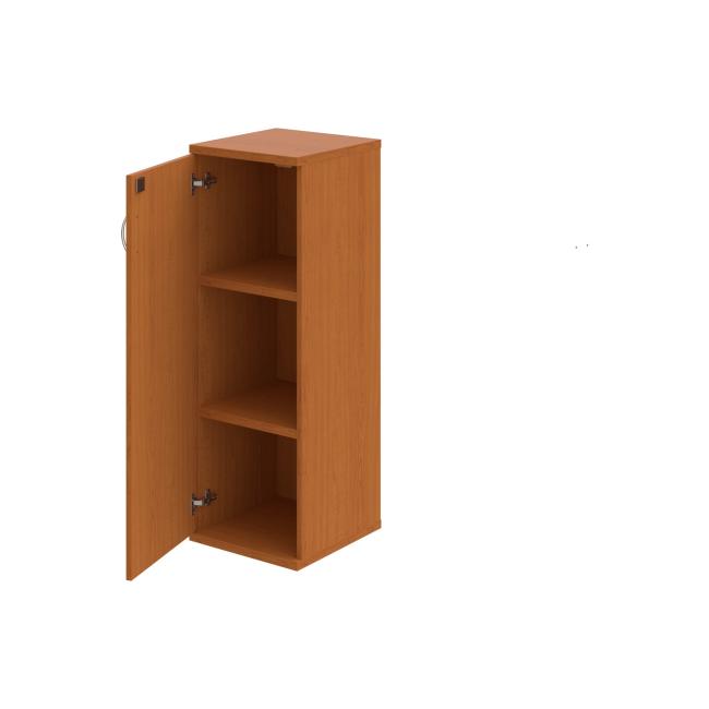 Strong shelf cabinet, lock, L, 40x115.2x40 cm, cherry/cherry