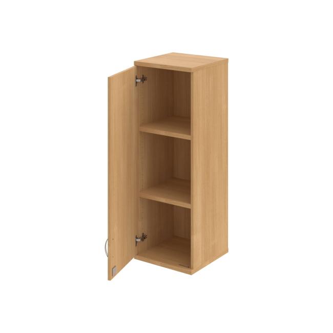 Strong shelf cabinet, lock, L, 40x115.2x40 cm, oak/oak