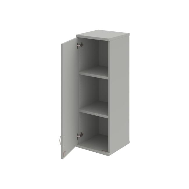 Strong shelf cabinet, lock, L, 40x115.2x40 cm, gray/grey
