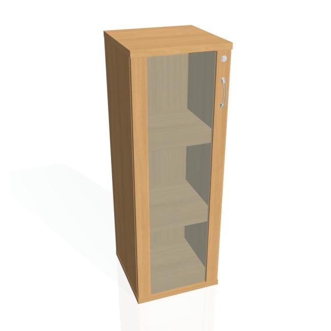 [ON402522] Policová skriňa Strong, zámok, L, 40x115,2x40 cm, buk/buk