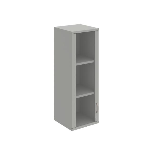Strong shelf cabinet, lock, L, 40x115.2x40 cm, gray/grey